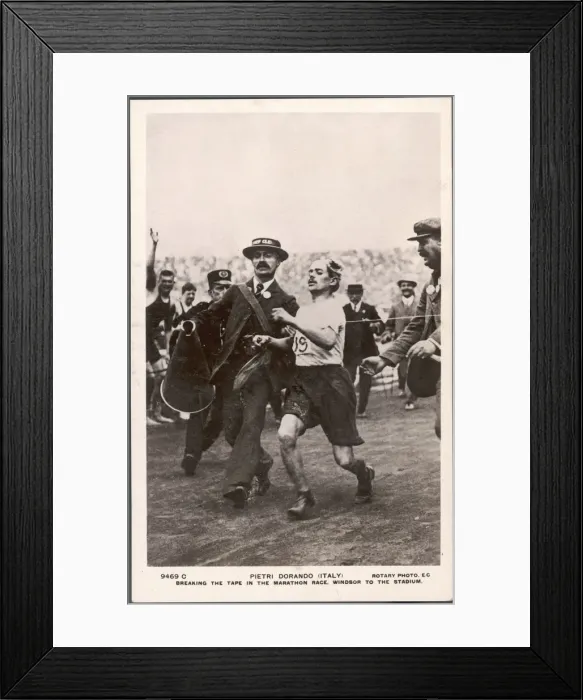 Framed Print : DORANDOs MARATHON 1908 Framed Print : DORANDOs MARATHON 1908