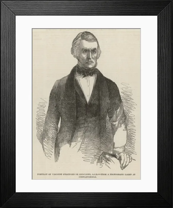 Framed Print : Stratford De Redcliffe Framed Print : Stratford De Redcliffe