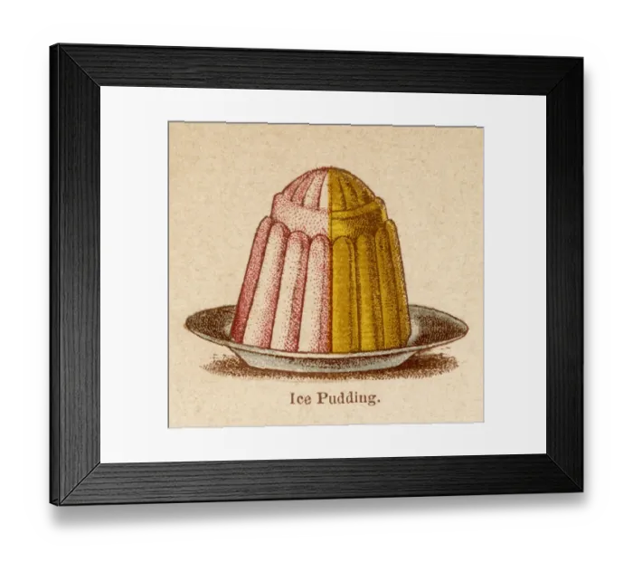 Framed Print : Ice Pudding Framed Print : Ice Pudding