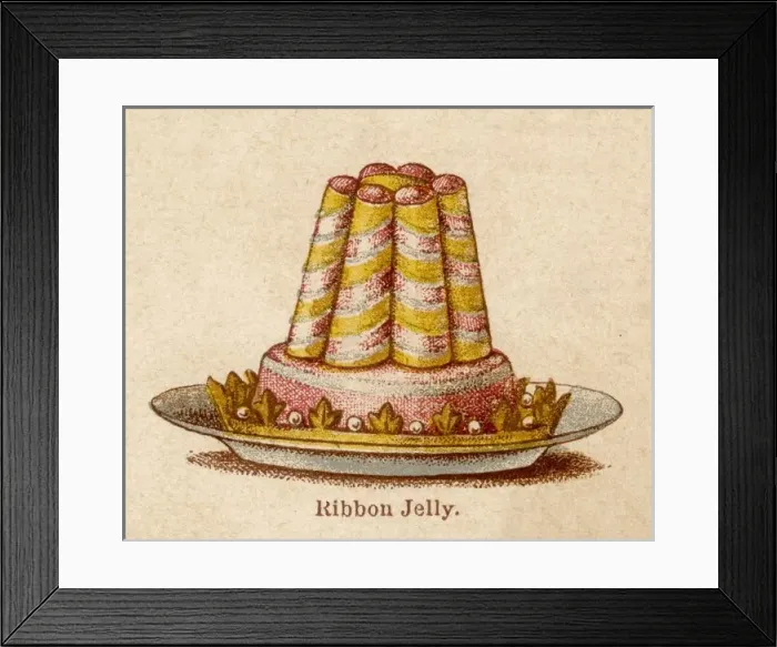 Framed Print : Ribbon Jelly Framed Print : Ribbon Jelly