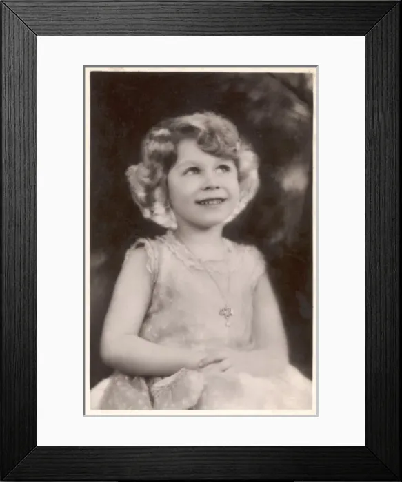 Framed Print : Elizabeth Ii / Circa 1931 Framed Print : Elizabeth Ii / Circa 1931