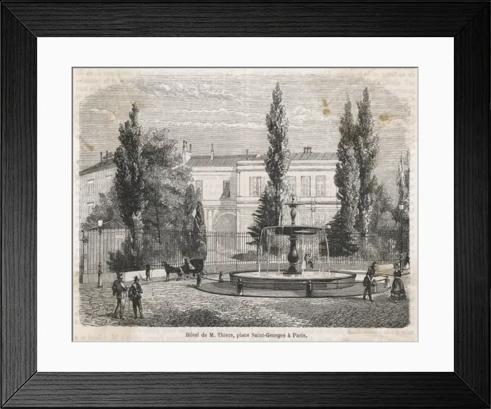 Framed Print : Thiers Paris Home Framed Print : Thiers Paris Home