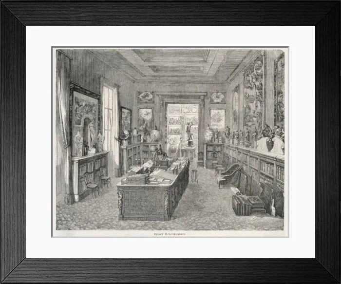 Framed Print : Thiers Workroom Framed Print : Thiers Workroom