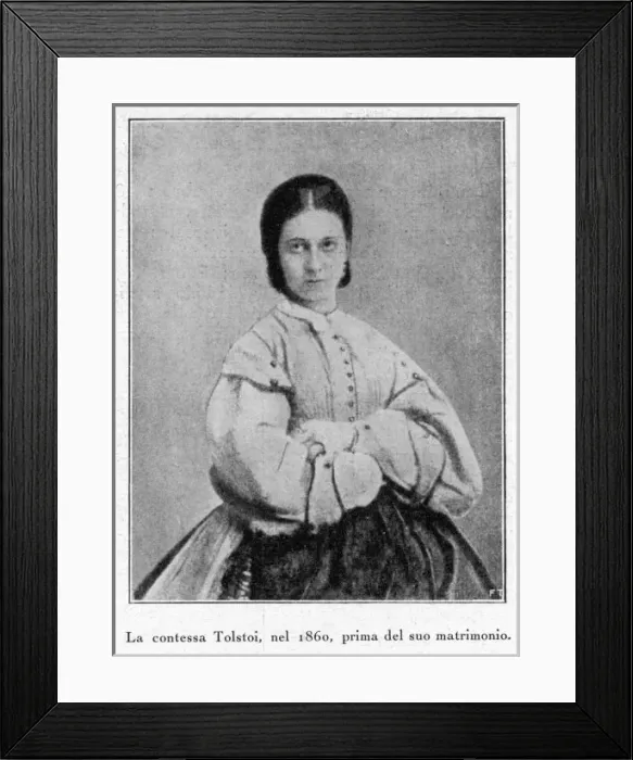 Framed Print : Tolstoys Wife Framed Print : Tolstoys Wife