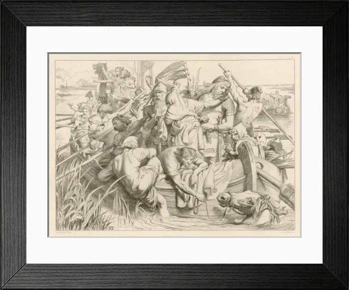 Framed Print : Hereward Leaves Ely Framed Print : Hereward Leaves Ely