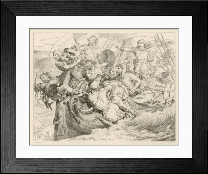 Framed Print : Hereward at Sea Framed Print : Hereward at Sea