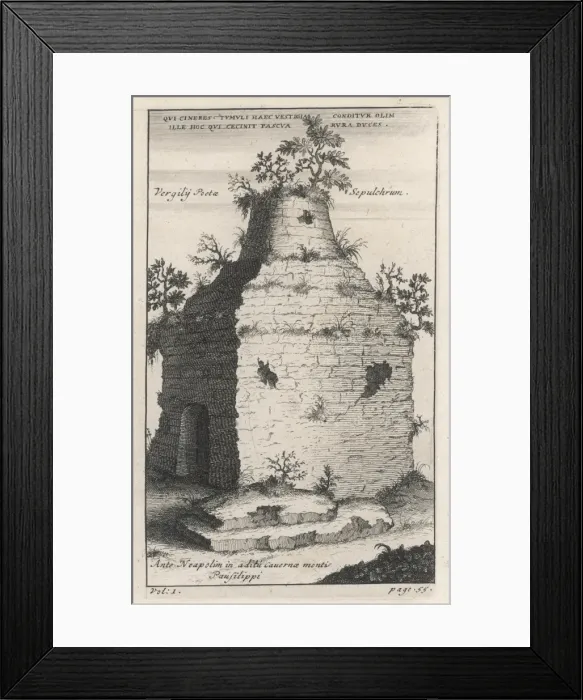 Framed Print : Virgils Tomb Framed Print : Virgils Tomb