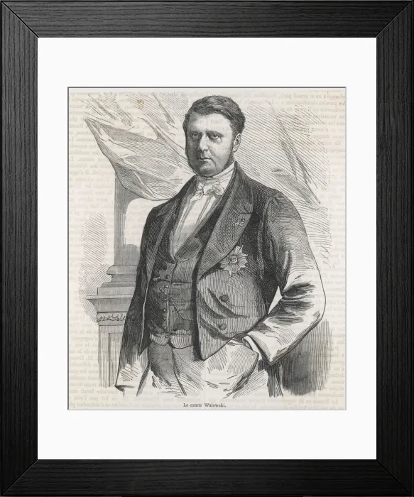 Framed Print : Alexandre Walewski Framed Print : Alexandre Walewski