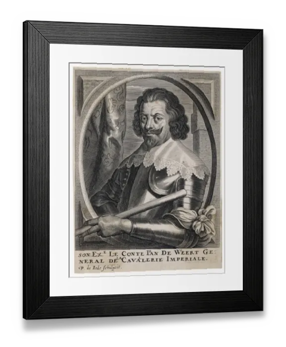 Framed Print : Johann Von Werth - 2 Framed Print : Johann Von Werth - 2