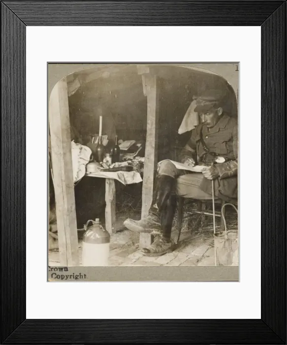 Framed Print : British Staff Officer Framed Print : British Staff Officer