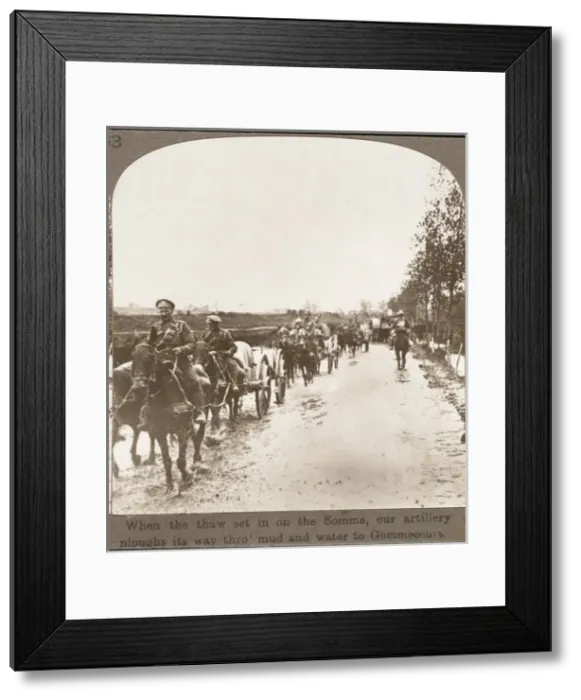 Framed Print : Thaw on the Somme, Wwi Framed Print : Thaw on the Somme, Wwi