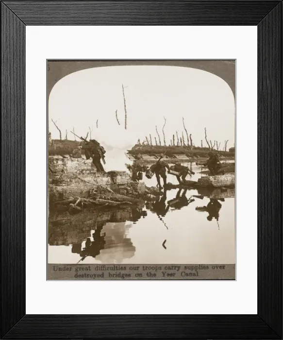 Framed Print : No Mans Land 1st Ww Framed Print : No Mans Land 1st Ww