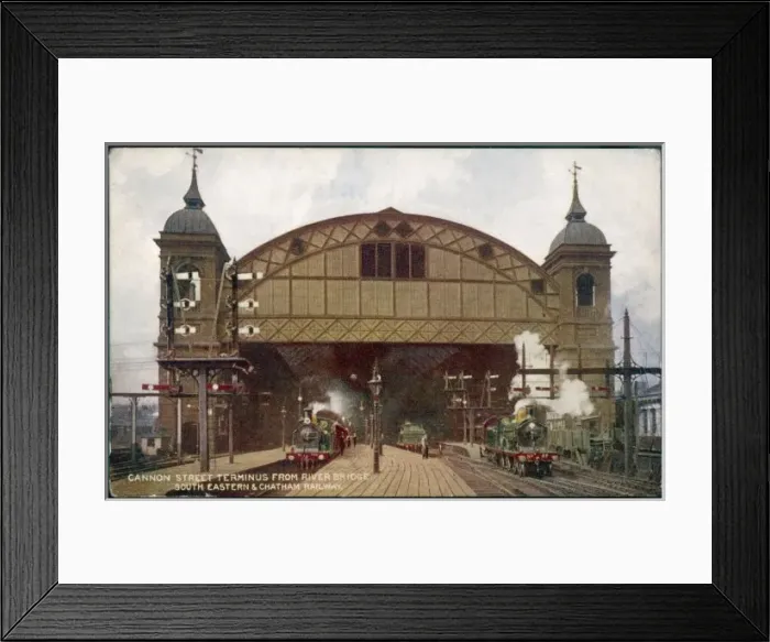 Framed Print : Cannon Street Station Framed Print : Cannon Street Station