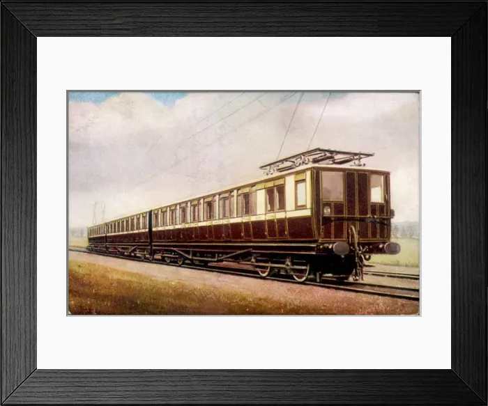 Framed Print : Electric Locomotive Framed Print : Electric Locomotive
