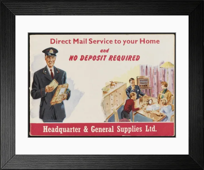 Framed Print : Mail Order Catalogue Framed Print : Mail Order Catalogue