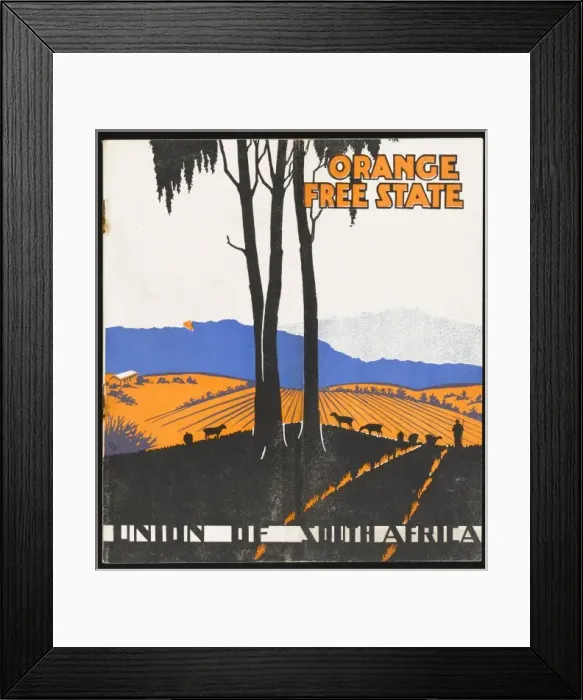Framed Print : Orange Free State Framed Print : Orange Free State