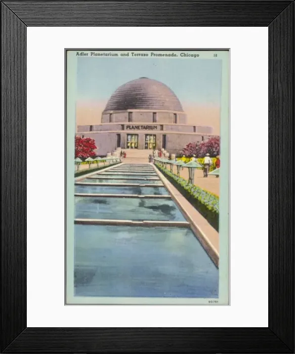 Framed Print : Adler Planetarium Framed Print : Adler Planetarium