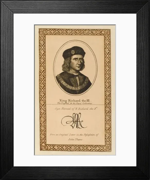 Framed Print : Richard III Framed Print : Richard III