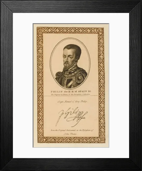 Framed Print : Felipe (Philip) II Framed Print : Felipe (Philip) II