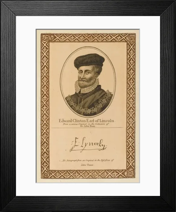 Framed Print : Edward Clinton Lincoln Framed Print : Edward Clinton Lincoln