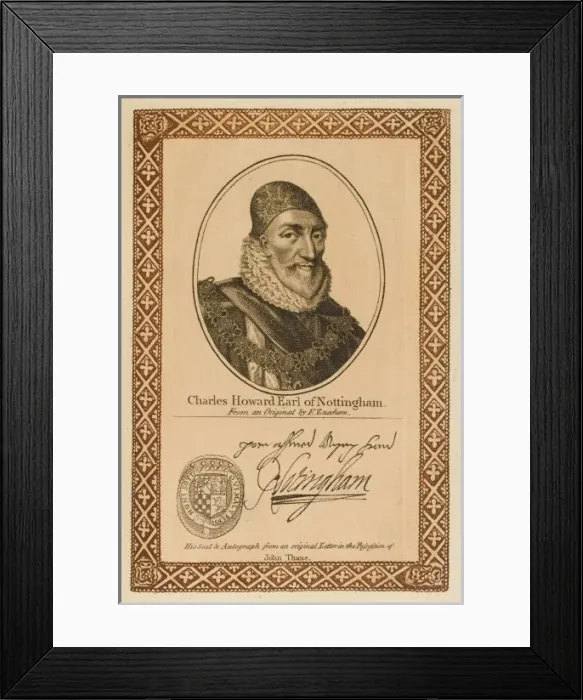 Framed Print : Charles Howard Nottinghm Framed Print : Charles Howard Nottinghm