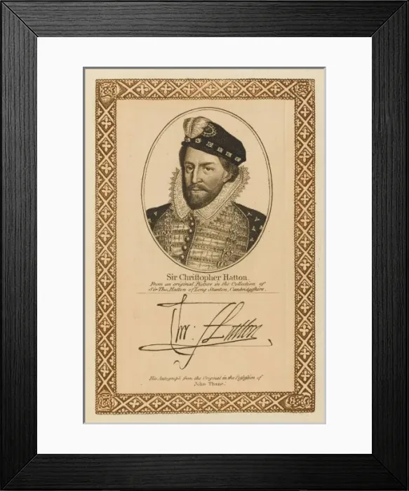 Framed Print : Christopher Hatton Framed Print : Christopher Hatton