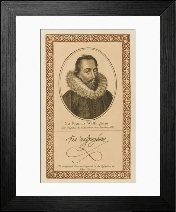 Framed Print : Francis Walsingham Framed Print : Francis Walsingham