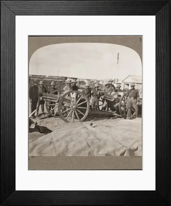 Framed Print : Ww1 Guns Captured Framed Print : Ww1 Guns Captured