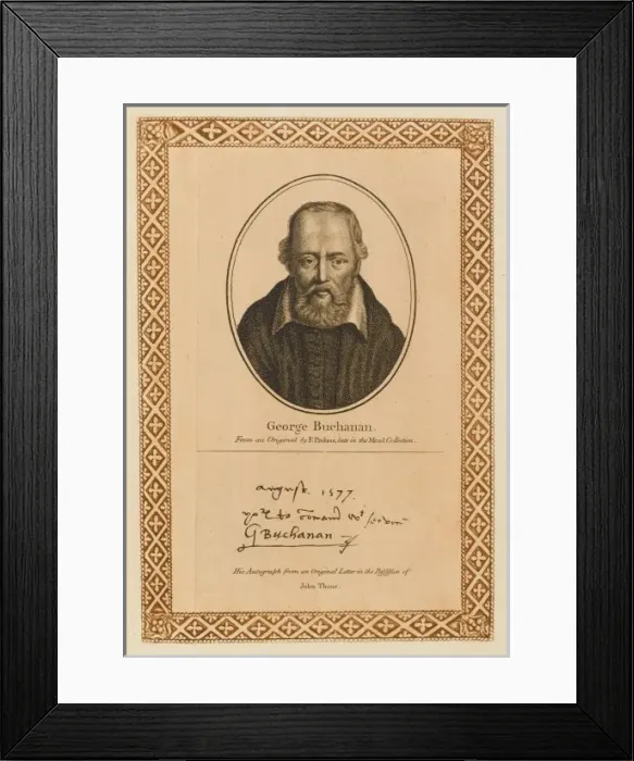 Framed Print : George Buchanan Framed Print : George Buchanan