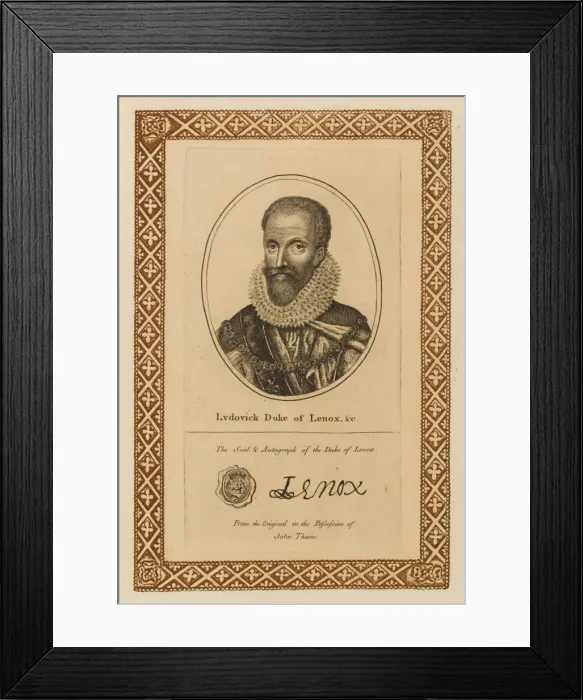 Framed Print : Ludovick Duke Richmond Framed Print : Ludovick Duke Richmond