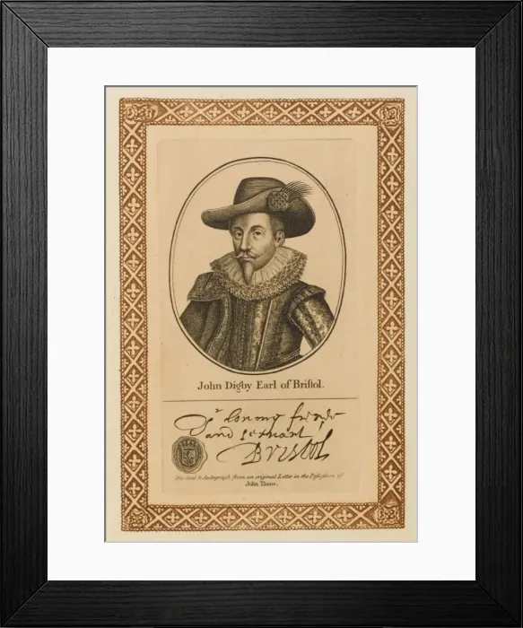 Framed Print : John Earl of Bristol Framed Print : John Earl of Bristol