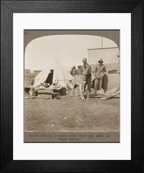 Framed Print : South African Gunners Framed Print : South African Gunners