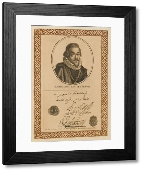 Framed Print : Robert Cecil Salisbury Framed Print : Robert Cecil Salisbury