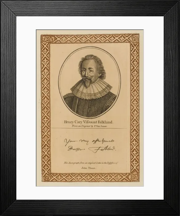 Framed Print : Henry Cary Falkland Framed Print : Henry Cary Falkland