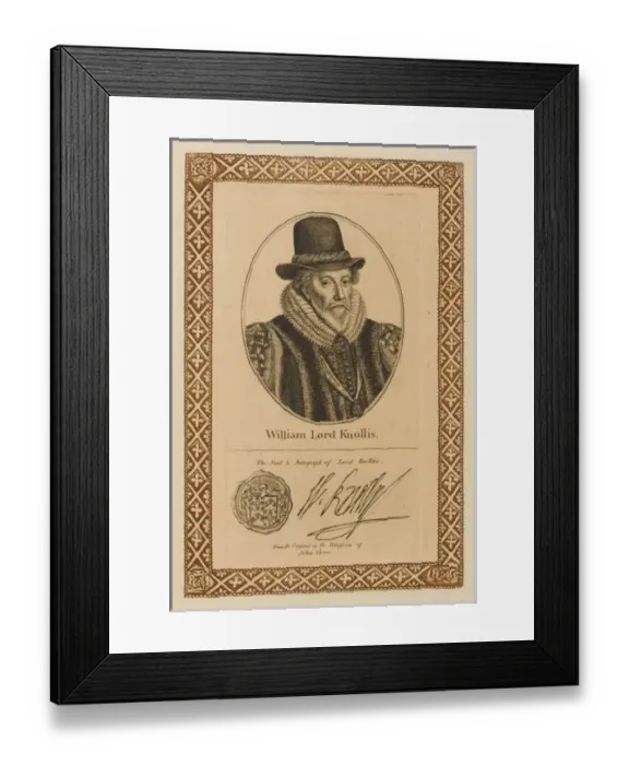 Framed Print : William Lord Knollys Framed Print : William Lord Knollys
