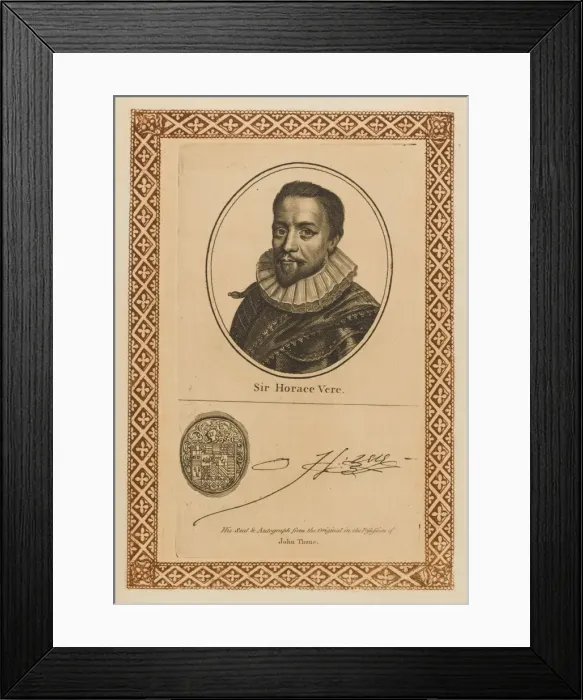 Framed Print : Sir Horace Vere Framed Print : Sir Horace Vere