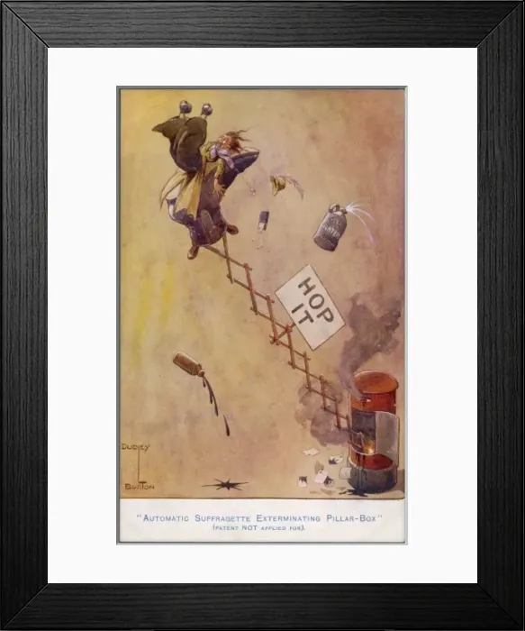 Framed Print : Anti-Suffrage Device Framed Print : Anti-Suffrage Device
