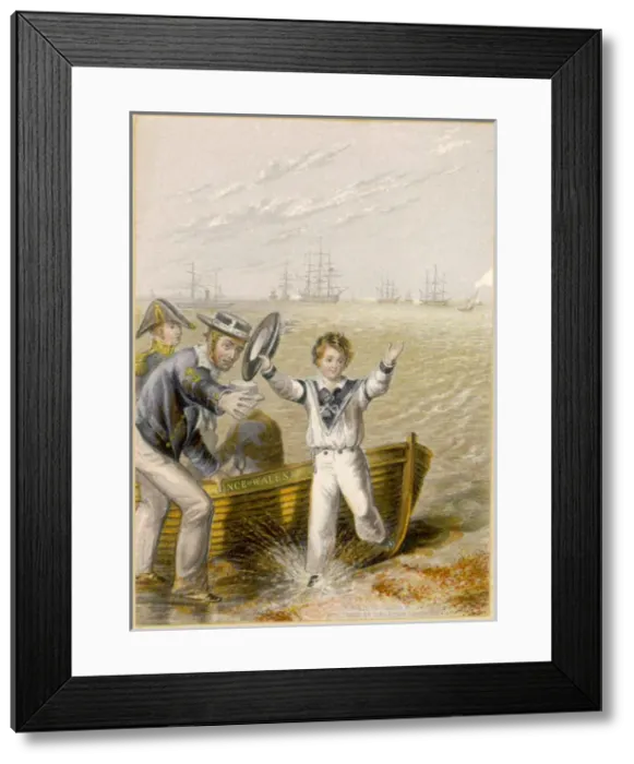 Framed Print : Edward VII as a Boy