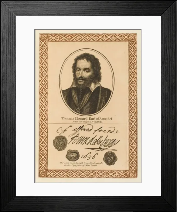 Framed Print : Thomas Earl Arundel Framed Print : Thomas Earl Arundel