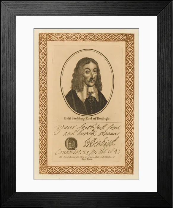 Framed Print : Basil Earl Denbigh Framed Print : Basil Earl Denbigh