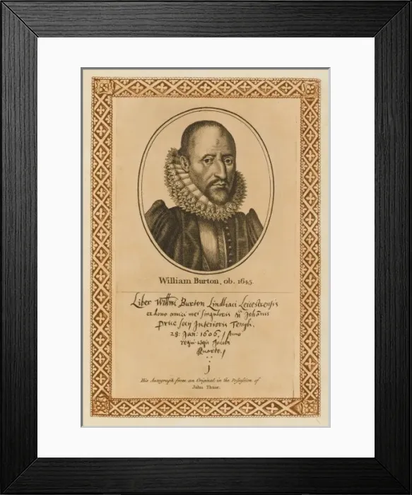 Framed Print : William Burton Framed Print : William Burton