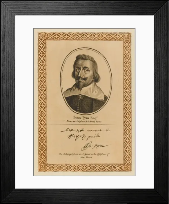 Framed Print : JOHN PYM radical statesman, a leading figure in the political affairs surrounding Framed Print : JOHN PYM radical statesman, a leading figure in the political affairs surrounding