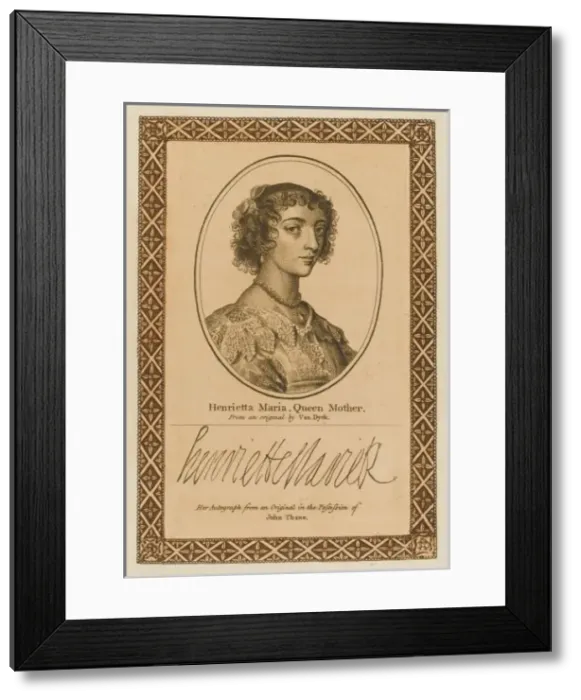Framed Print : Henrietta Maria Framed Print : Henrietta Maria