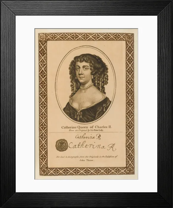 Framed Print : Catherine of Braganza Framed Print : Catherine of Braganza
