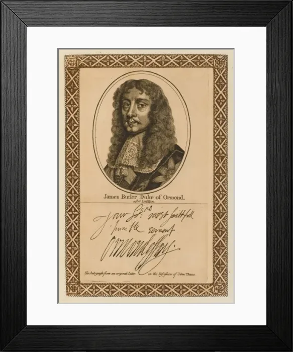 Framed Print : James Duke Ormonde Framed Print : James Duke Ormonde