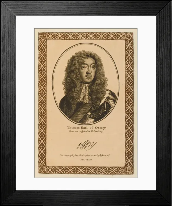 Framed Print : Thomas Earl of Ossory Framed Print : Thomas Earl of Ossory