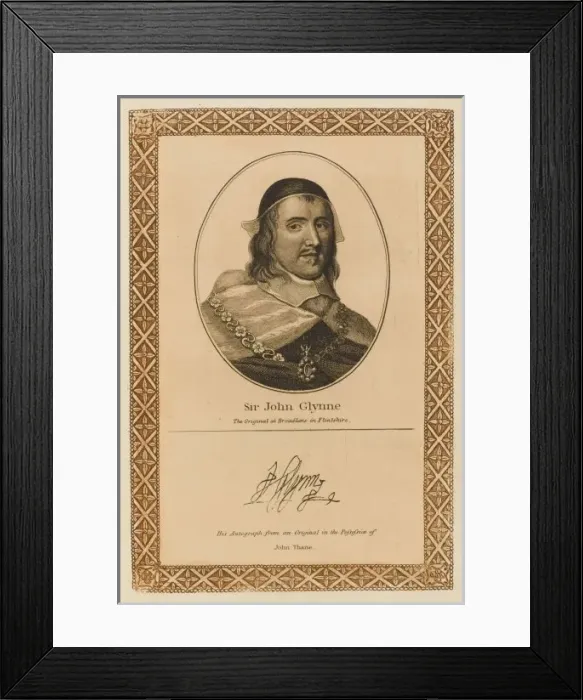 Framed Print : Sir John Glynne Framed Print : Sir John Glynne