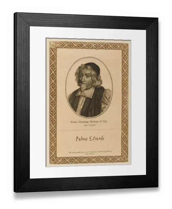 Framed Print : Peter Gunning, Bishop Framed Print : Peter Gunning, Bishop