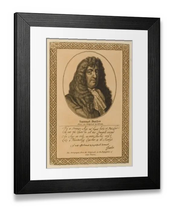 Framed Print : Samuel Butler Framed Print : Samuel Butler