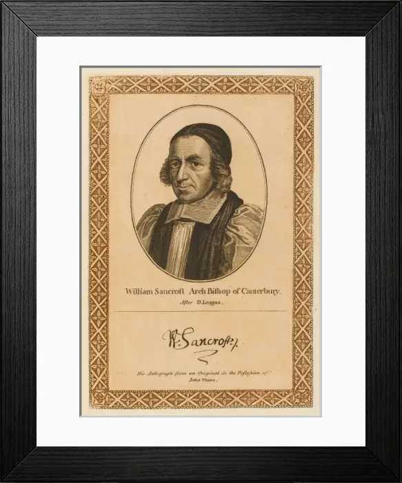 Framed Print : William Sancroft Framed Print : William Sancroft